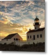 Burning Light Metal Print