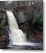 Bushkill Falls Metal Print