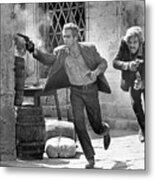 Butch Cassidy And The Sundance Kid - Newman And Redford Metal Print