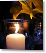By Candlelight Metal Print