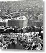 C. 1930 Aerial View Of Boston Metal Print