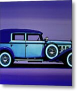 Cadillac V16 1930 Painting Metal Print