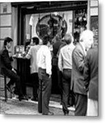 Cafe En Sevilla Metal Print