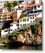 Camara De Lobos On The Island Of Madeira Metal Print