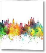 Cambridge England Skyline Metal Print