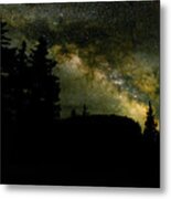 Camping Under The Milky Way 2 Metal Print