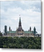 Canada's Parliament Metal Print