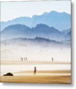 Cannon Beach Baby Metal Print