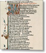 Canterbury Tales Metal Print