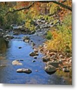 Canyon Autumn Metal Print