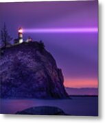 Cape Disappointment Light Metal Print