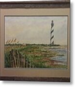 Cape Hatteras Light House Metal Print