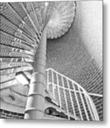 Cape May Lighthouse Stairs Metal Print