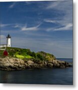 Cape Neddick Lighthouse Metal Print