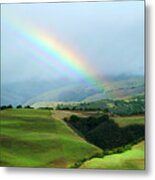 Carmel Valley Rainbow Metal Print