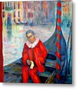 Carnaval In Venice Metal Print