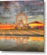 Carnival - Old Orchard Beach - Maine Metal Print