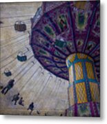 Carnival Ride At The Fair Metal Print