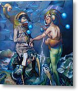 Carpoleon And Josefin Metal Print