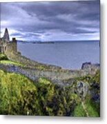 Castle By The Sea Metal Print