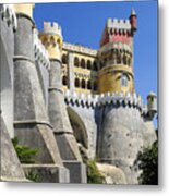 Castle In Color Metal Print