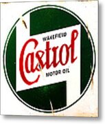 Castrol Motor Oil Metal Print