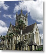 Cathedral Of The Most Holy Trinity Bermuda Metal Print