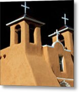 St Francis De Assi Church  New Mexico Metal Print