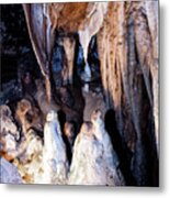 Cavern Rock Formations Metal Print