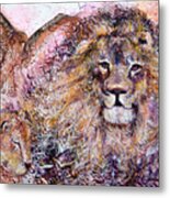 Cecil The Lion Metal Print