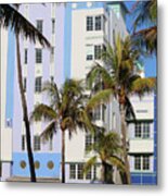 Celino Hotel - South Beach Metal Print