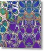 Cell Abstract 17 Metal Print