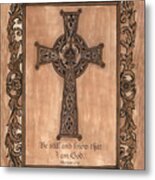 Celtic Cross Metal Print