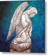 Cemetery Angel Metal Print