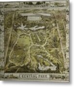 Central Park 1863 Metal Print