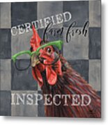 Certified Farm Fresh Metal Print