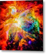Chaos In Orion Metal Print