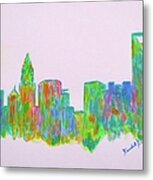 Charlotte Flip Metal Print