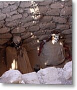 Chauchilla Cemetery Mummies, Nazca, Peru Metal Print