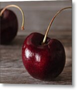 Cherries Metal Print