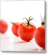 Cherry Tomatoes Metal Print