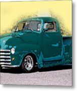 Chevy Azure Metal Print