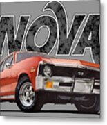 Chevy Nova Metal Print