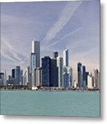Chicago Skyline Metal Print