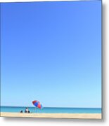 Chilling At Cable Beach Metal Print