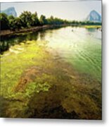China Guilin Landscape Scenery Photography-16 Metal Print