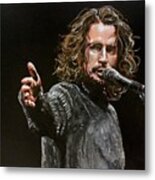 Chris Cornell Metal Print