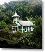 Church In Hawaii Metal Print