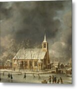 Church Of Sloten Metal Print