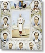 Cincinnati Baseball Team, 1869 Metal Print